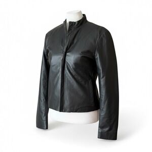 Ralph Lauren Black Leather Jacket